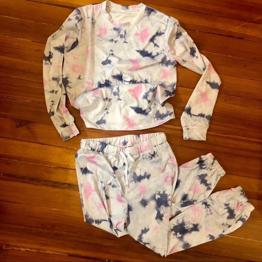 Tie Dye PJ/ Lounge Set